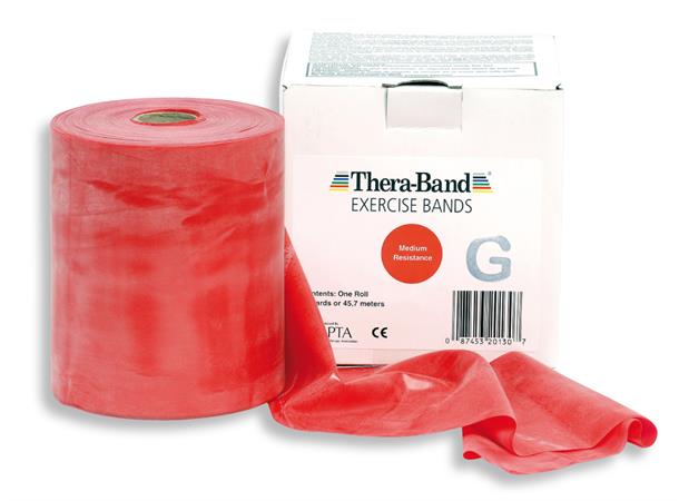 Thera-Band ® 45,5 m medium, rød